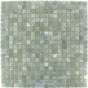  Calliope 5/8 glass tile in monet grey 12 3/4 x 12 3/4 