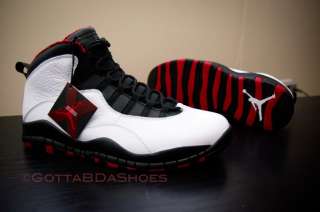   Air Jordan X 10 Retro 2012 Chicago Bulls Concords White Cement Size 11