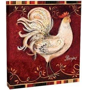 Camborne Rooster Deluxe Recipe Card Binder Album Kitchen 