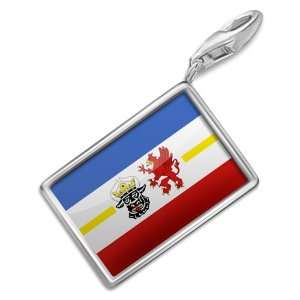 FotoCharms Mecklenburg Vorpommern Flag region Germany   Charm with 