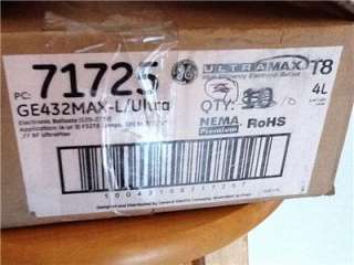 GE UltraMax T8 GE432MAX L/ULTRA (qty 10) NEW 71725  