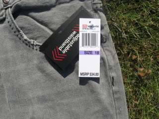 NWT Ecko Unltd Gray Disstressed Jeans Pant Young Man 18  