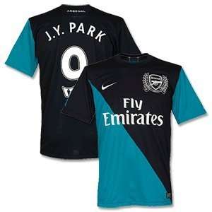 11 12 Arsenal Away Jersey + J.Y. Park 9:  Sports & Outdoors