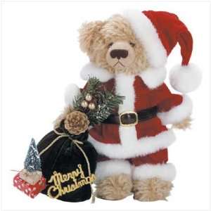  Plush Santa Bear #31509