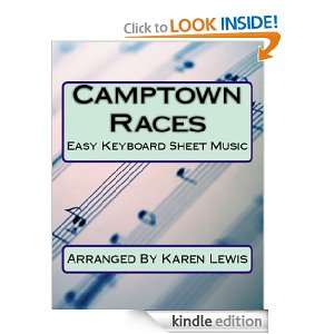 Camptown Races   Sheet Music: Karen Lewis:  Kindle Store