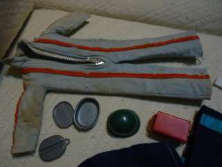   1960s GI Joe Lot Uniforms Weapons Survival Gear Bushy Hair  