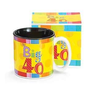  Big 40 Birthday Coffee Mug/Cup Over The Hill Birthday Gift 