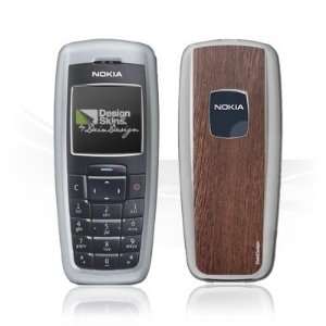   Skins for Nokia 2600   Nussbaum dunkel Design Folie: Electronics