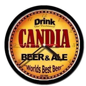  CANDIA beer and ale cerveza wall clock: Everything Else