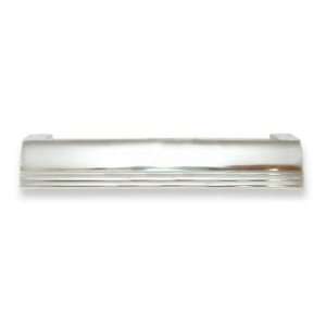  Urban metals 96mm modern curved pull in polished chrome 