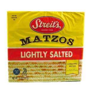  Streits, Matzo Lightly Salted, 11 OZ (Pack of 12): Health 