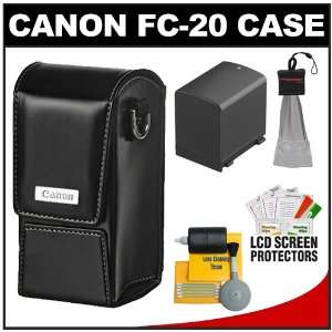  Canon FC 20 Digital Video Camcorder Case + BP 819 Battery 