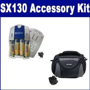  Canon PowerShot SX130 IS Digital Camera Accessory Kit 