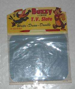 Harvey Comics 1950s BUZZY the CROW and KATNIP TV TOON MAGIC SLATE 