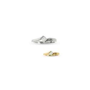   Promise Ring in 14K Gold (Yellow or White) 1/10 CT. T.W. classic