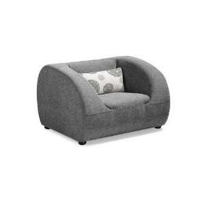  Event Armchair Gray W/Lt Gray Floral: Everything Else