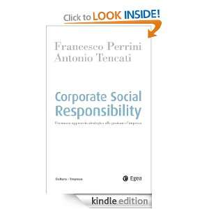 Corporate Social Responsibility: Un nuovo approccio strategico alla 