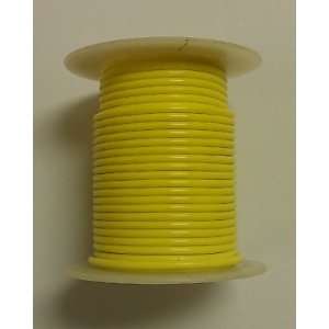  YELLOW 24AWG Stranded 600V, Teflon® Insulated Hook Up 