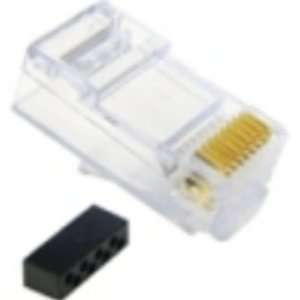   CONNECTORS ICMP8P8C6E PLUG, CAT6, SOLID/STRANDED,100PK: Camera & Photo