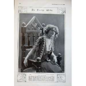  1908 Miss Lily Elsie Strand Theatre Chinese Honeymoon 
