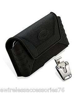   QX Large Black Heavy Duty Holster Pouch for Casio GzOne Commando C771
