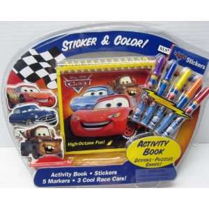  Cars Activity Book Toys & Games