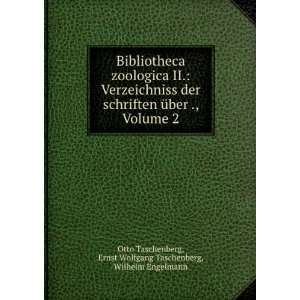   Ernst Wolfgang Taschenberg, Wilhelm Engelmann Otto Taschenberg: Books