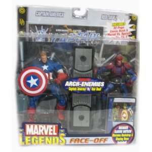   Captain America vs. the Red Skull Action Figure 2 Pack: Toys & Games