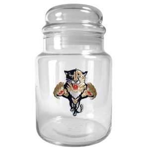   Panthers 31oz. NHL Team Logo Glass Candy Jar: Sports & Outdoors