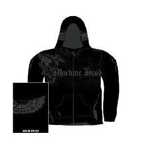     Machine Head   Wings Sweater à capuche zippé noir (S): Music