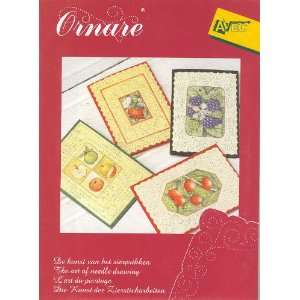    Ornare Paper Pricking Card Making Kit Fruit: Home & Kitchen