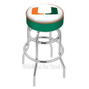   Ring Swivel Bar Stool Base with 4 Cushion Seat: Sports & Outdoors