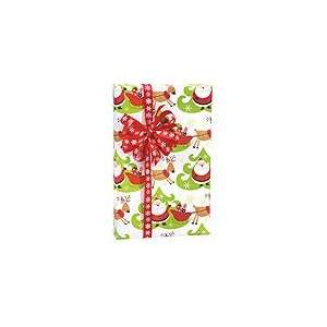  Christmas SANTA REINDEER SLEIGH Gift Wrap Wrapping Paper 