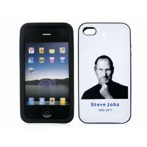  Steve Jobs Memory Silicone Case Cover for iPhone 4 4GS 