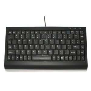  Solidtek 88 Keys Slim Mini Portable Keyboard   Black Electronics