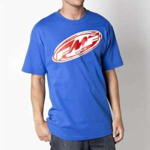  FMF Racing Splits T Shirt Mens Blue Medium Sports 