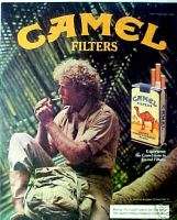 83 Camel Filters Cigarettes Back Pack Hicking Photo AD  