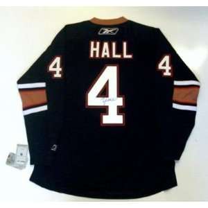 Autographed Taylor Hall Uniform   Edmonton Oilers #4 Coa  