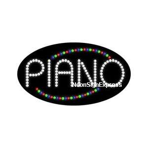 Animated Piano LED Sign