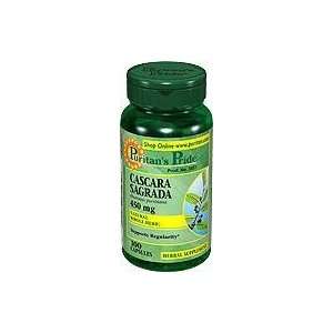  Cascara Sagrada 450 mg 450 mg 100 Capsules Health 