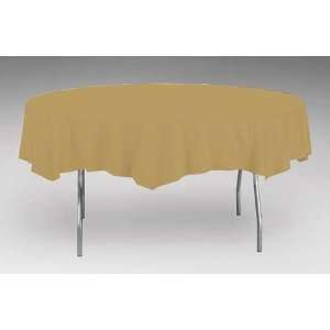    Glittering Gold 82 Plastic Table Cover