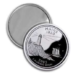  Creative Clam Maine State Quarter Mint Image 2.25 Inch 