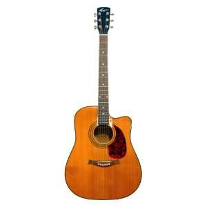  Kansas K SOLID Dreadnaught Single Cutaway Acoustic Guitar 