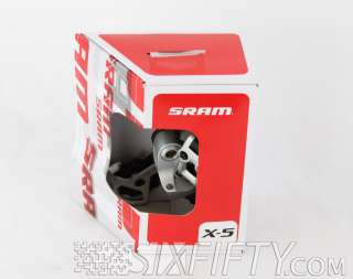 NEW SRAM X5 SILVER 7 8 9 SPEED LONG CAGE REAR DERAILLEUR NEW IN BOX X 