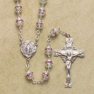  Sterling Silver Rosary Rosaries Catholic Multi Set Light 