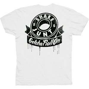  Shake Junt T Shirt: Getcha Roll On II [Large] White 