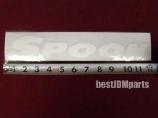 NEW JDM Genuine Spoon Sports Team Decal Sticker 300MM*  