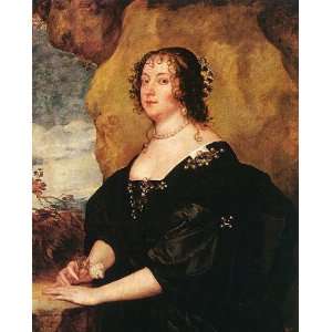   van Dyck   24 x 30 inches   Diana Cecil, Countess of Oxfo Home