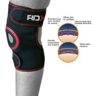 RDX Neoprene Knee Brace Cap Support MMA Pad Guard S/M  