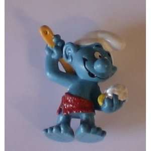    The Smurfs Smurf Taking a Shower Pvc Figure: Everything Else